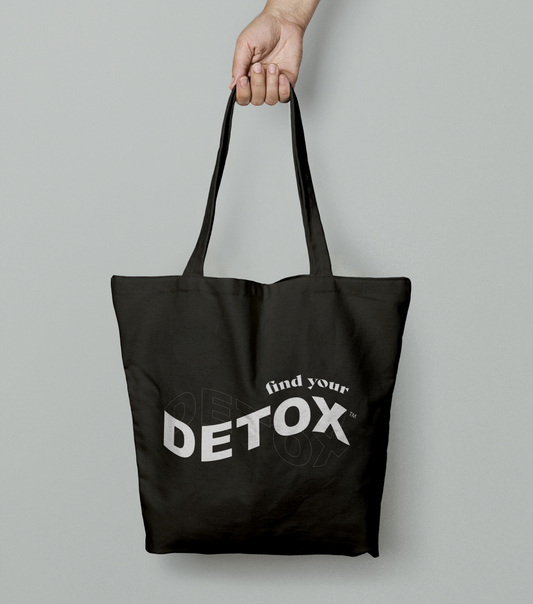 Tote Bag White Logo