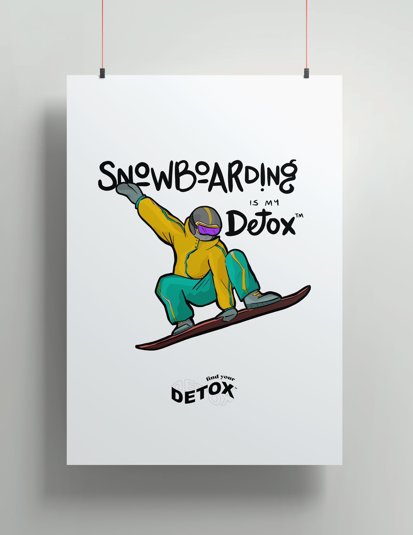 Snowboarding Is My Detox